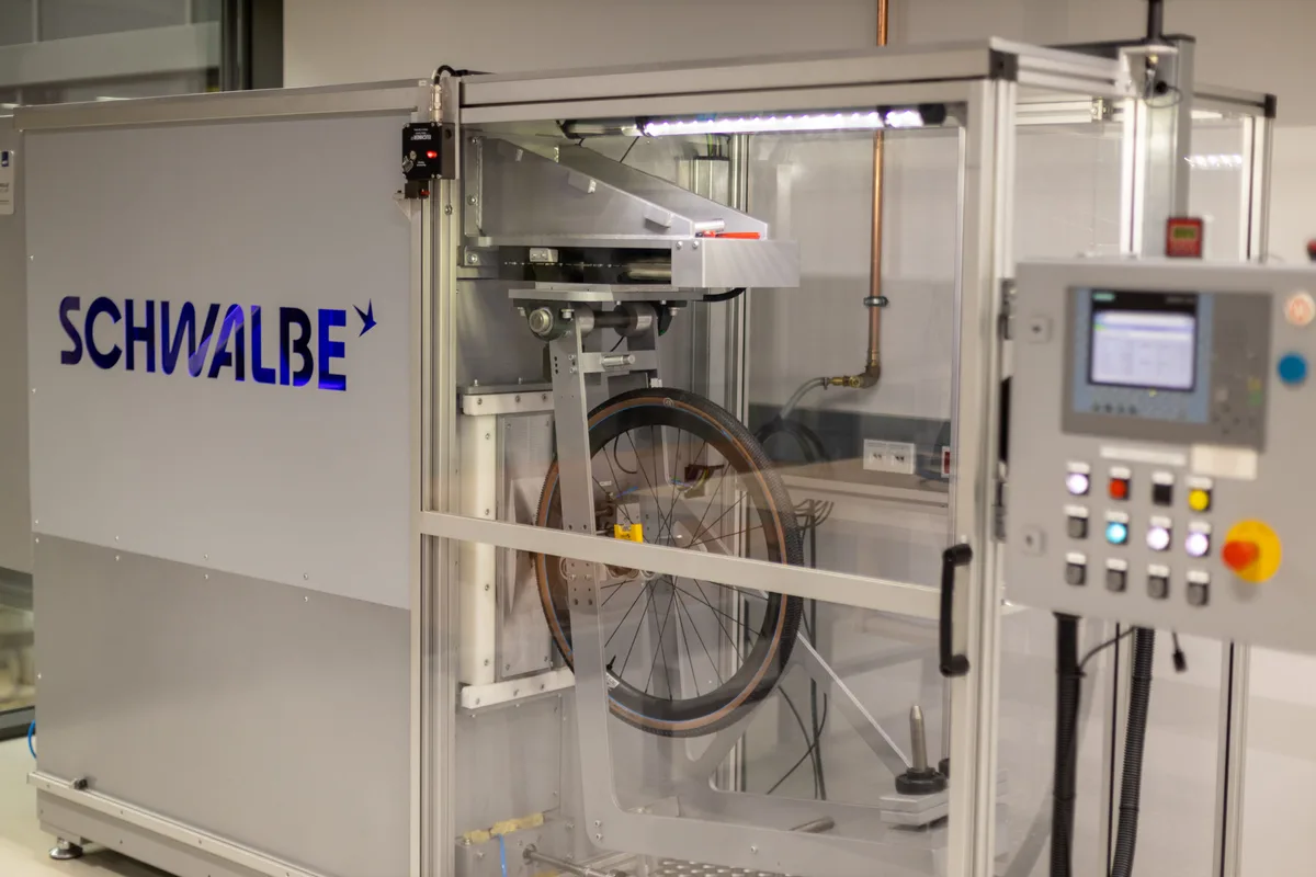 Schwalbe rolling resistance testing