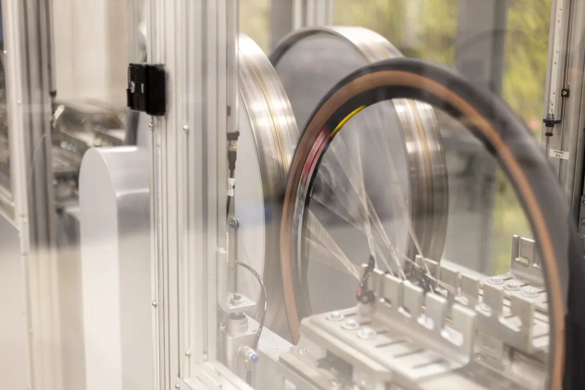 Schwalbe rolling resistance testing